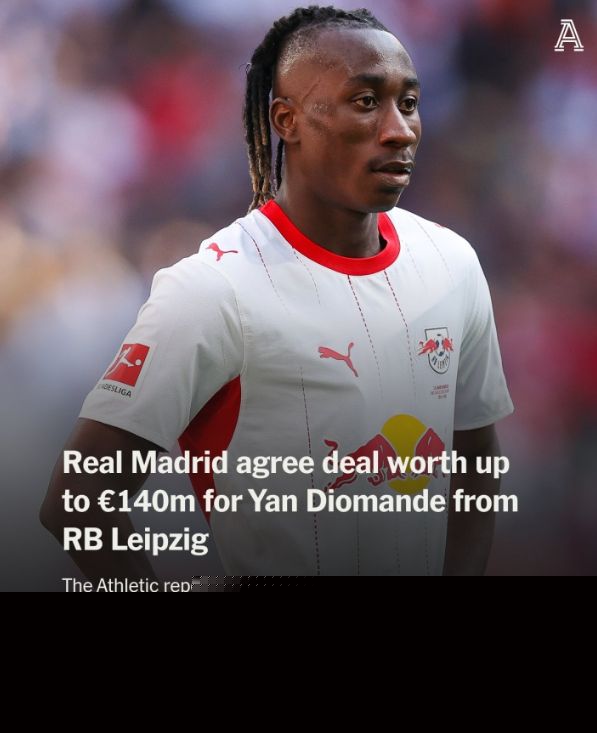 再造亿元先生！皇马拿下迪奥曼德 总价最高1.4亿欧